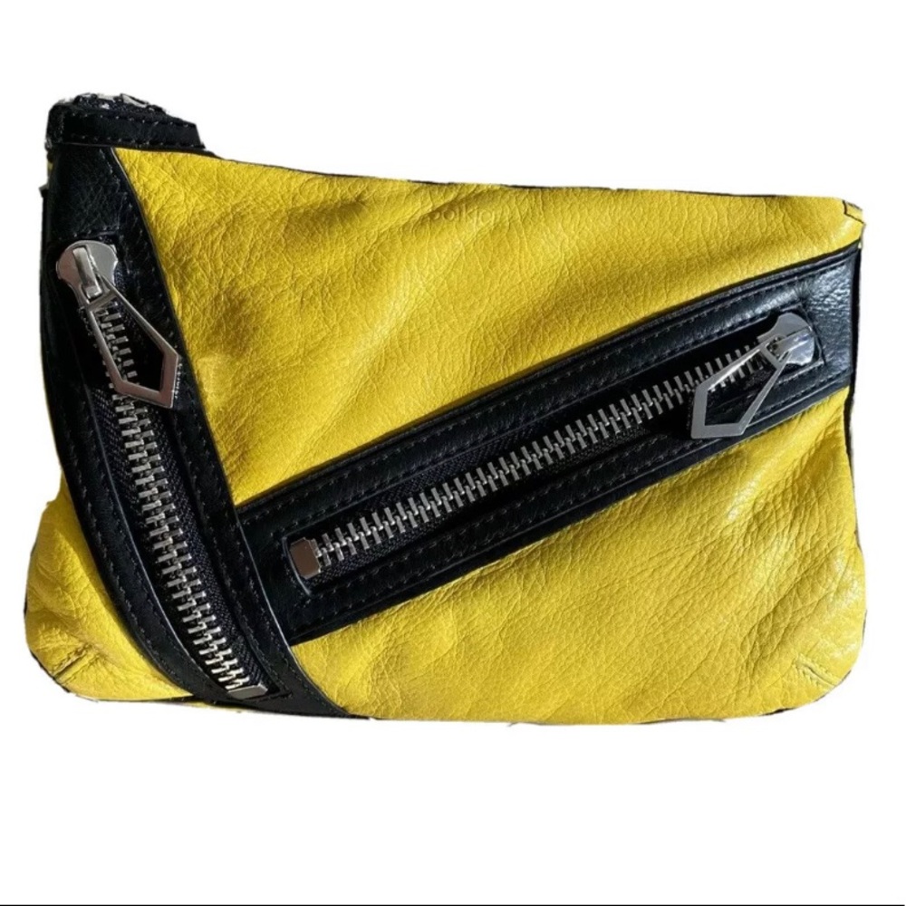 Botkier Cruz Yellow Like New Crossbody